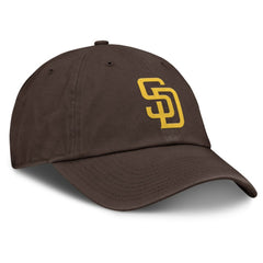San Diego Padres Nike Club Adjustable Hat - Brown Hats