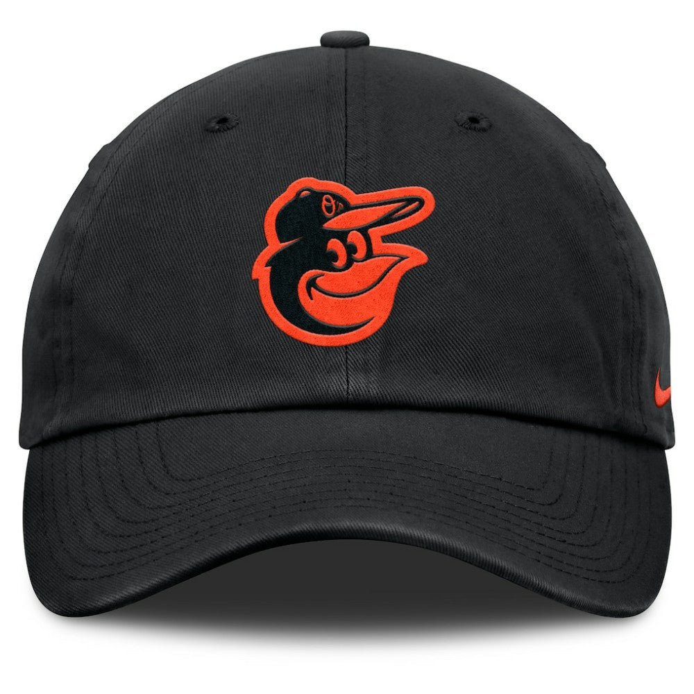 Baltimore Orioles Nike Club Adjustable Hat - Black Hats