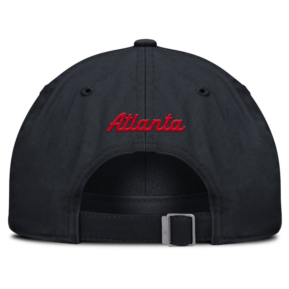 Atlanta Braves Nike Club Adjustable Hat - Navy Hats