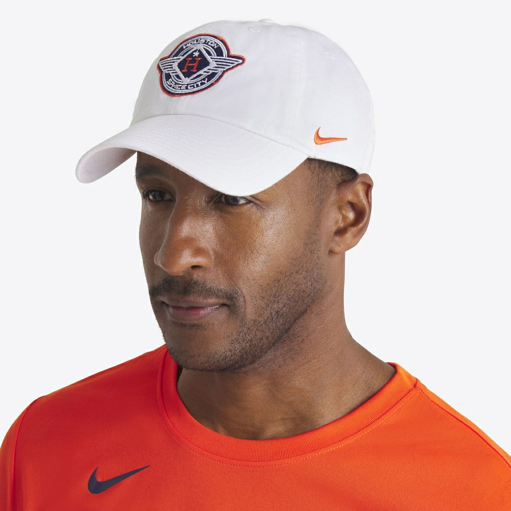 Houston Astros Nike Unisex 2025 City Connect Club Adjustable Hat - White Hats
