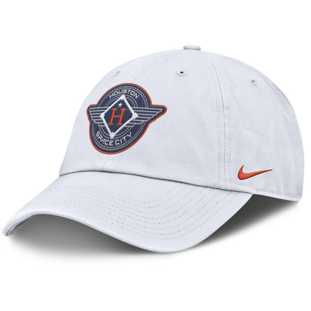 Houston Astros Nike Unisex 2025 City Connect Club Adjustable Hat - White Hats