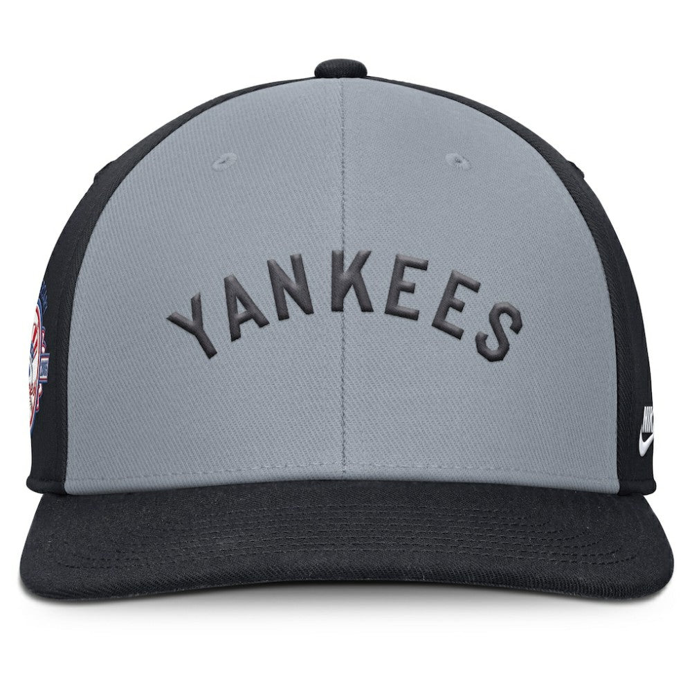 New York Yankees Nike Pro Performance Snapback Hat - Gray/Navy Hats