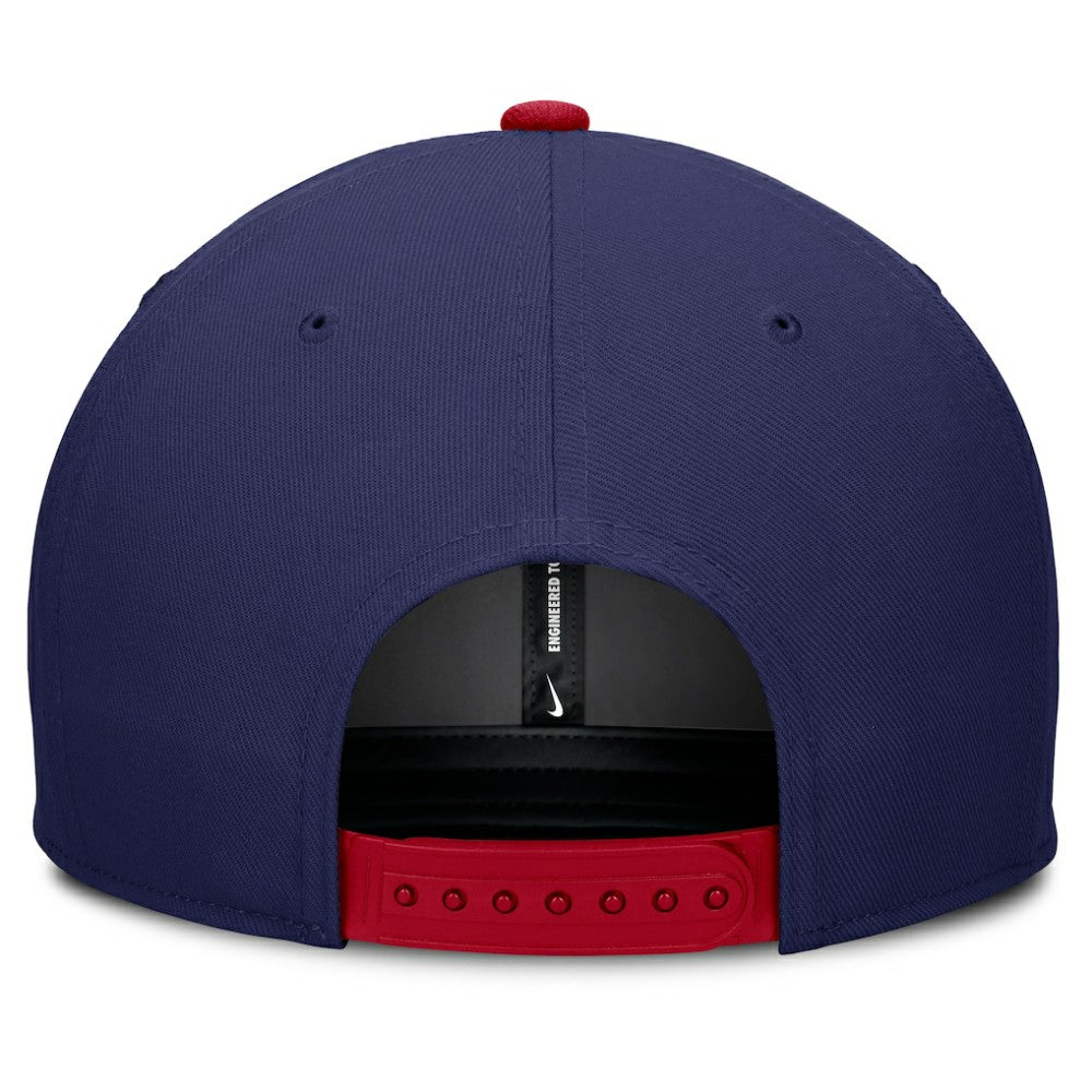 Chicago Cubs Nike Pro Performance Snapback Hat - Royal/Red Hats