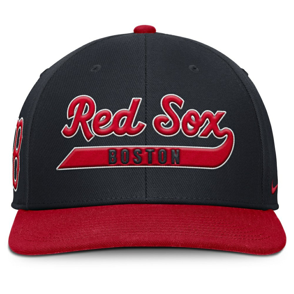 Boston Red Sox Nike Pro Performance Snapback Hat - Navy/Red Hats