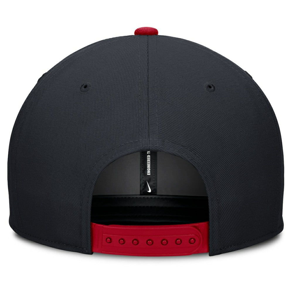 Boston Red Sox Nike Pro Performance Snapback Hat - Navy/Red Hats