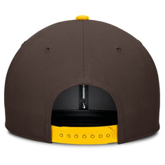 San Diego Padres Nike Pro Performance Snapback Hat - Brown/Gold Hats