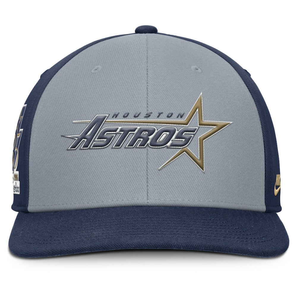 Houston Astros Nike Pro Performance Snapback Hat - Gray/Navy Hats