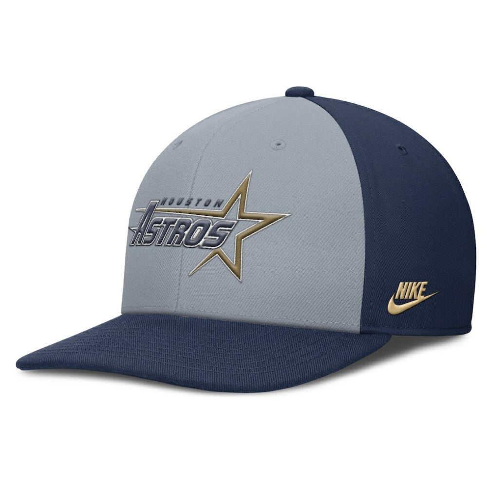Houston Astros Nike Pro Performance Snapback Hat - Gray/Navy Hats