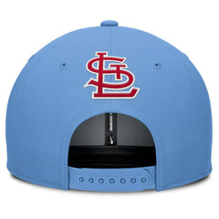 St. Louis Cardinals Nike Pro Performance Snapback Hat - Gray/Light Blue Hats