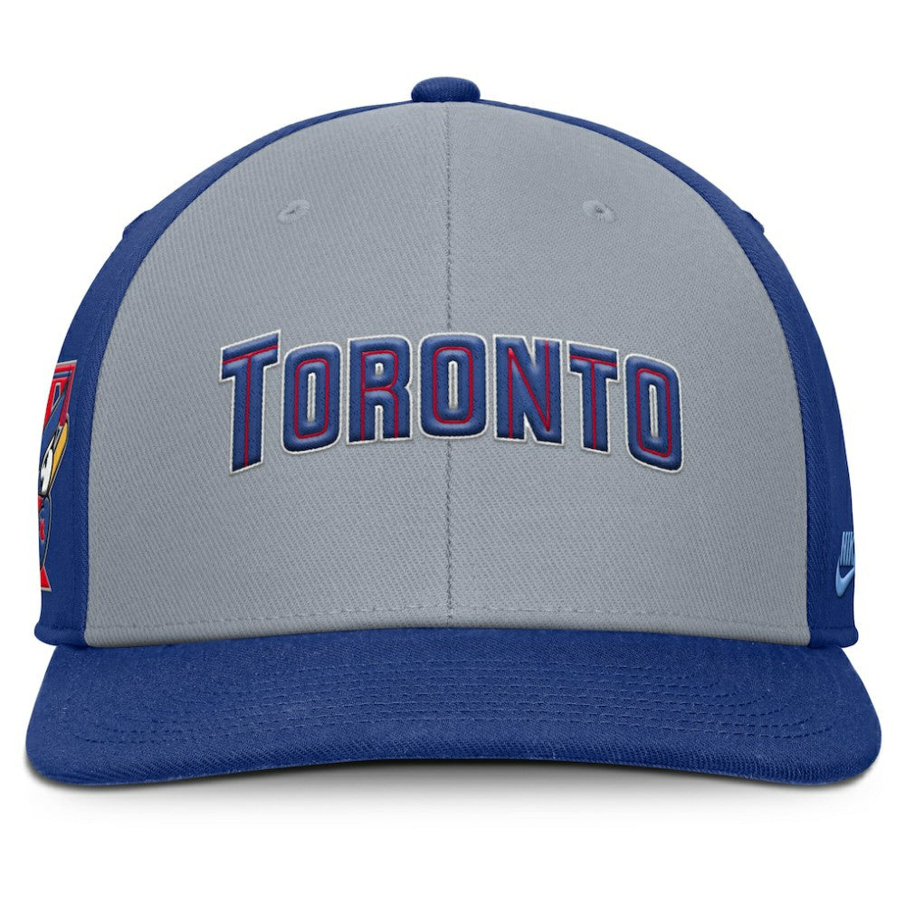 Toronto Blue Jays Nike Pro Performance Snapback Hat - Gray/Royal Hats