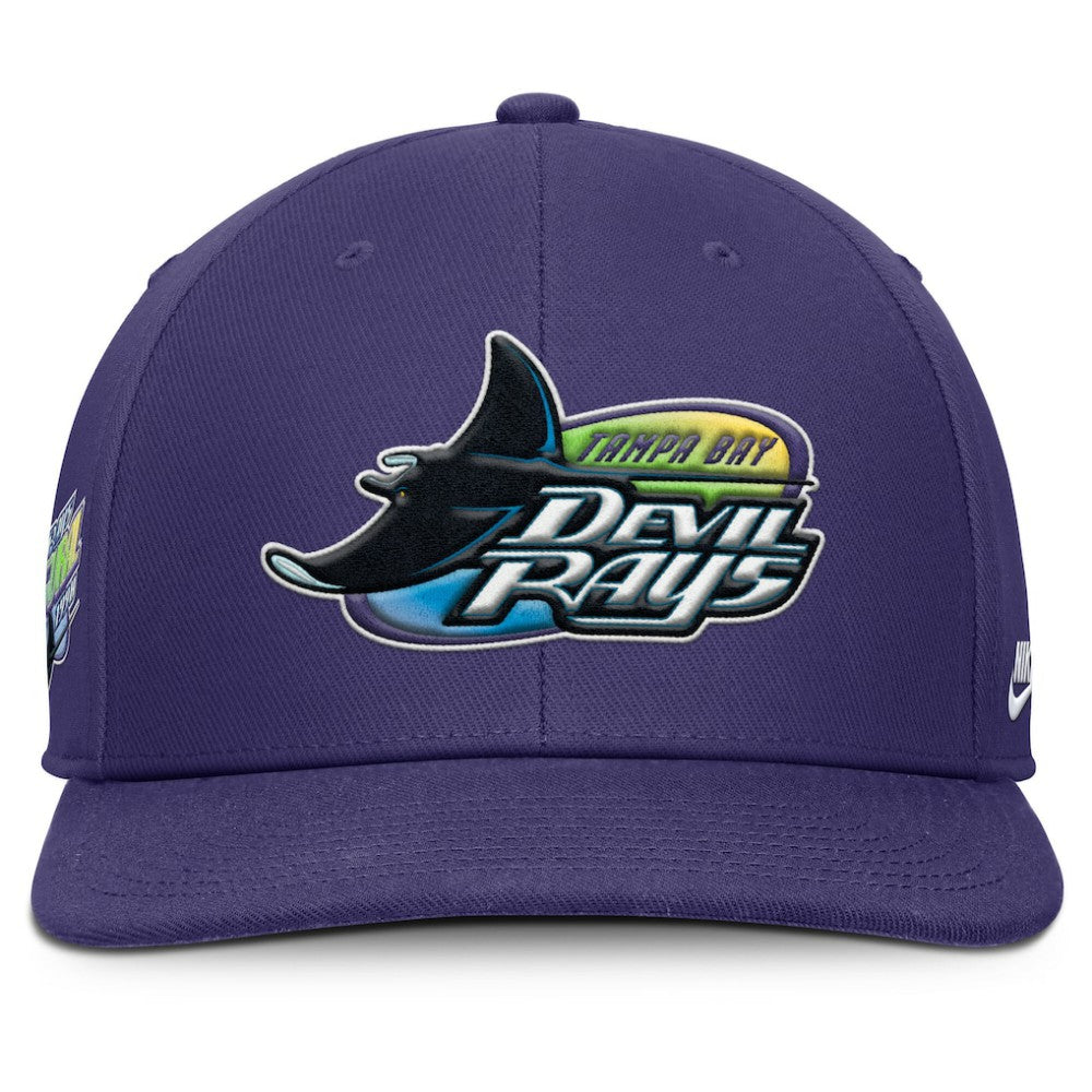 Tampa Bay Rays Nike Pro Performance Snapback Hat - Purple Hats
