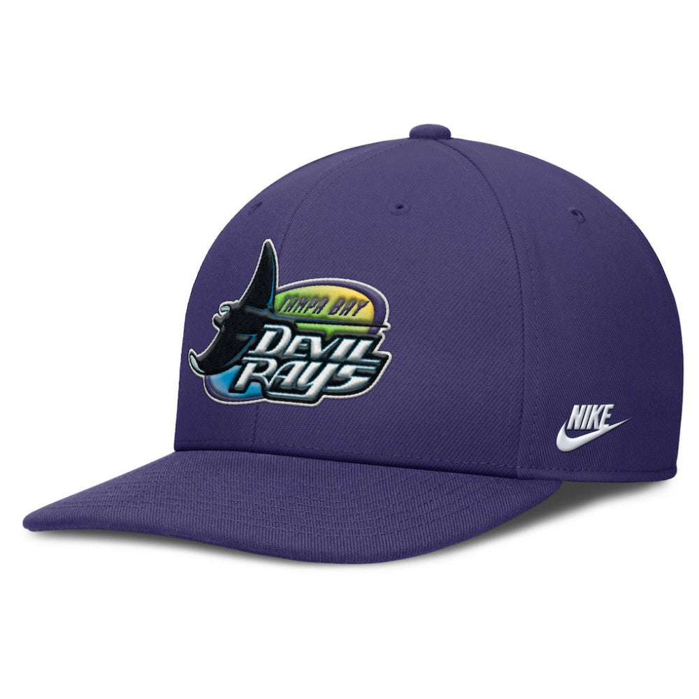 Tampa Bay Rays Nike Pro Performance Snapback Hat - Purple Hats