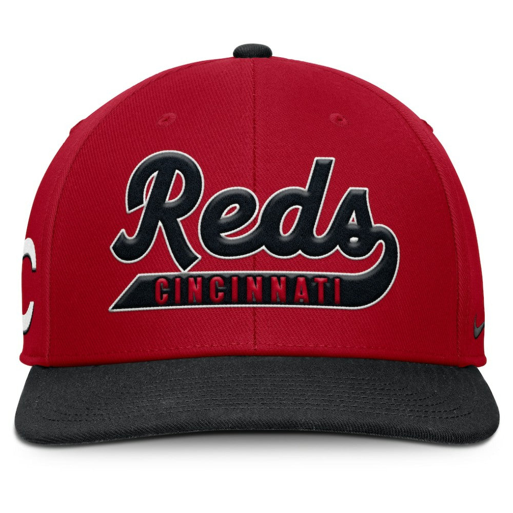 Cincinnati Reds Nike Pro Performance Snapback Hat - Red/Black Hats