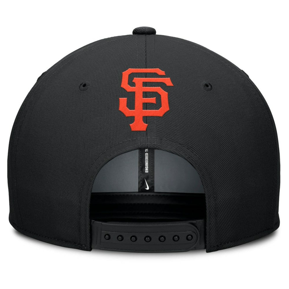 San Francisco Giants Nike Pro Performance Snapback Hat - Gray/Black Hats