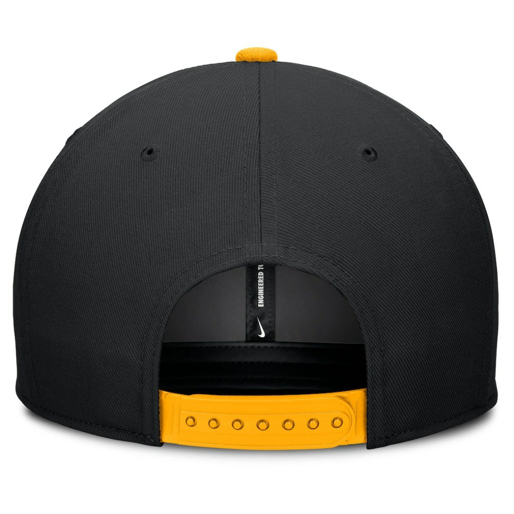 Pittsburgh Pirates Nike Pro Performance Snapback Hat - Black/Gold Hats