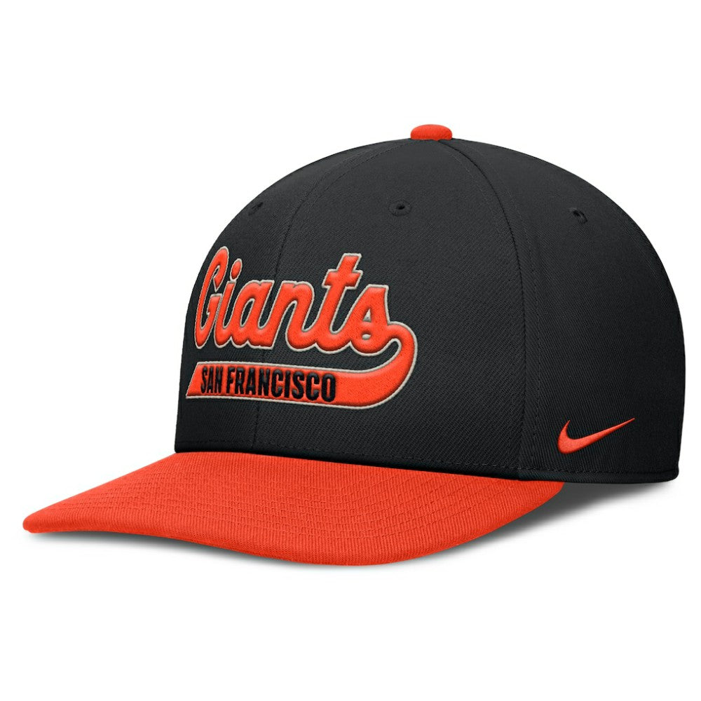 San Francisco Giants Nike Pro Performance Snapback Hat - Black/Orange Hats