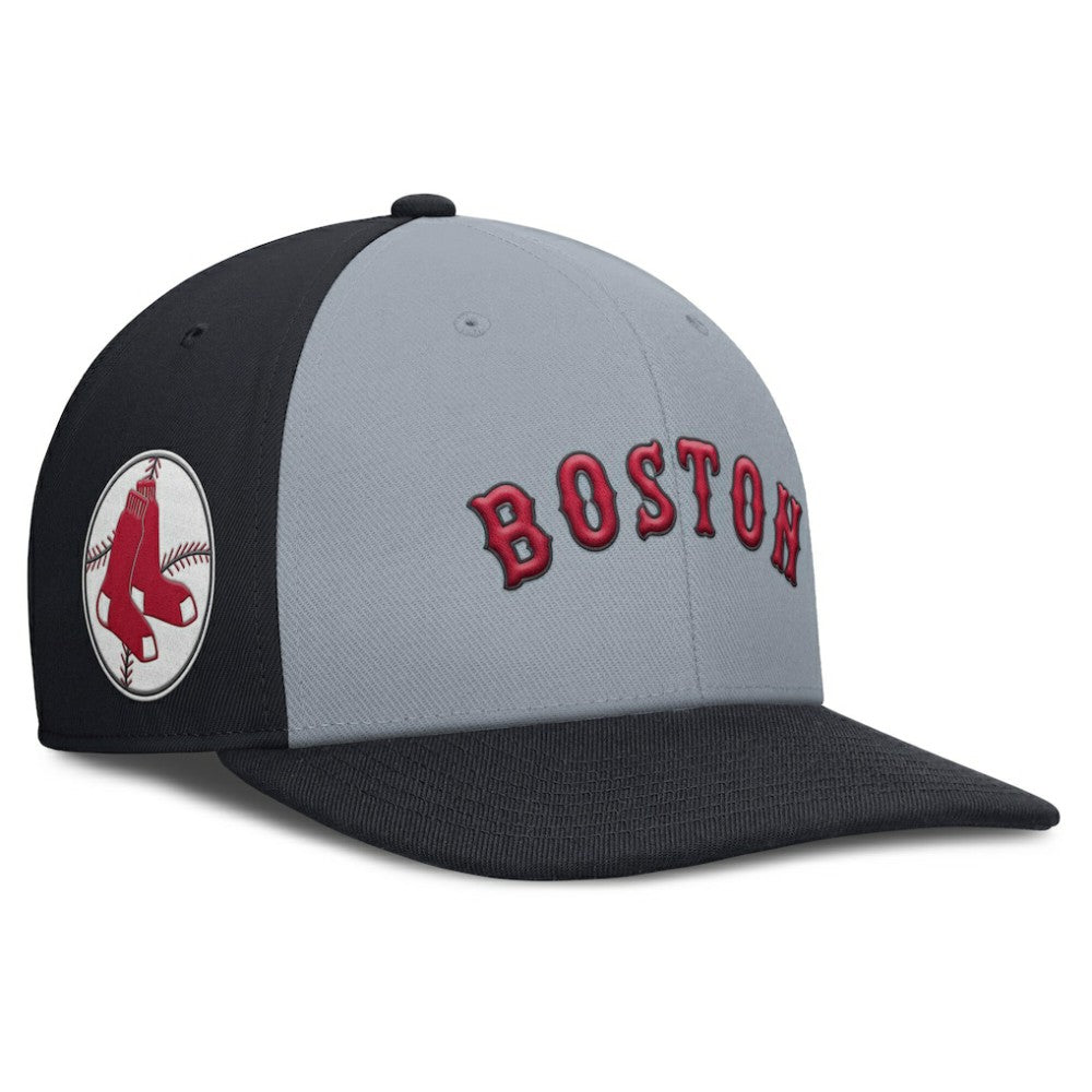 Boston Red Sox Nike Pro Performance Snapback Hat - Gray/Navy Hats
