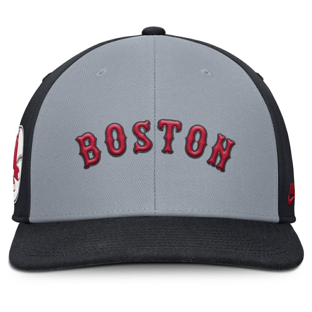 Boston Red Sox Nike Pro Performance Snapback Hat - Gray/Navy Hats