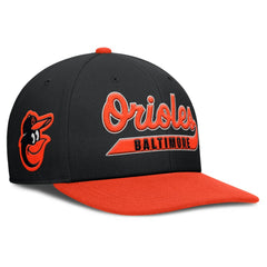 Baltimore Orioles Nike Pro Performance Snapback Hat - Black/Orange Hats