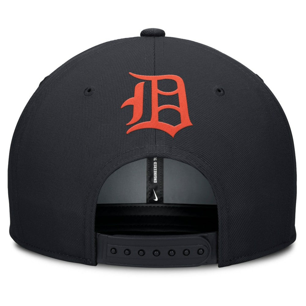 Detroit Tigers Nike Pro Performance Snapback Hat - Gray/Navy Hats