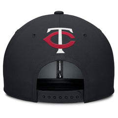 Minnesota Twins Nike Pro Performance Snapback Hat - Gray/Navy Hats
