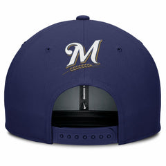 Milwaukee Brewers Nike Pro Performance Snapback Hat - Gray/Navy Hats