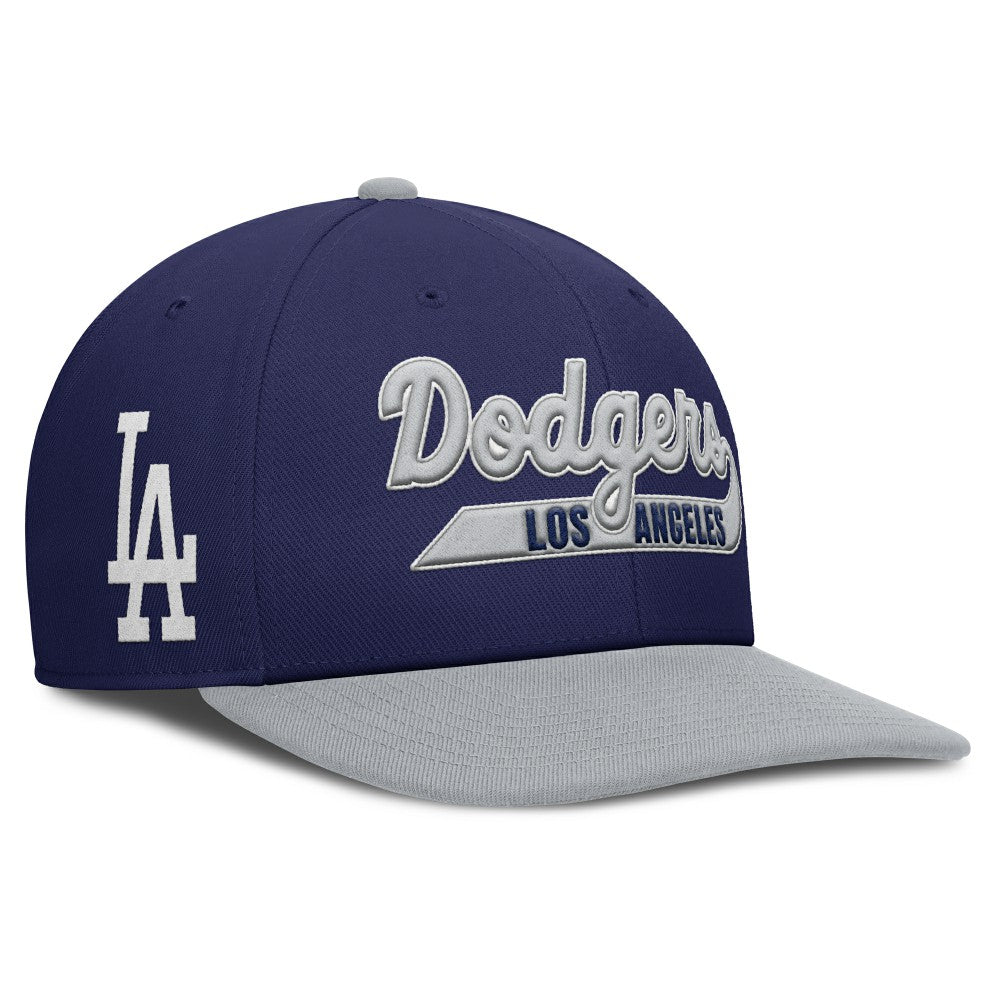 Los Angeles Dodgers Nike Pro Performance Snapback Hat - Navy/Gray Hats