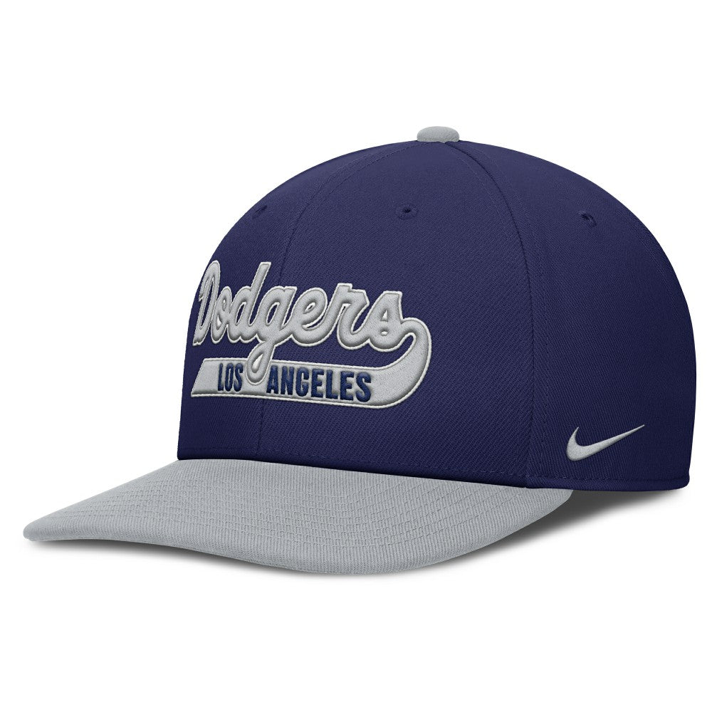 Los Angeles Dodgers Nike Pro Performance Snapback Hat - Navy/Gray Hats