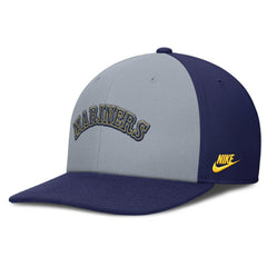 Seattle Mariners Nike Pro Performance Snapback Hat - Gray/Navy Hats