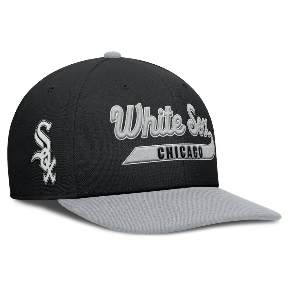 Chicago White Sox Nike Pro Performance Snapback Hat - Black/Gray Hats