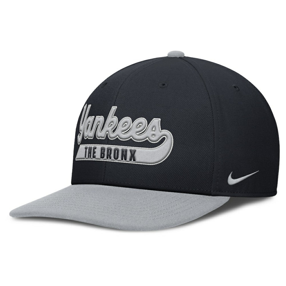 New York Yankees Nike Pro Performance Snapback Hat - Navy/Gray Hats