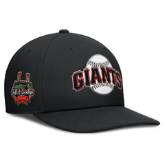 San Francisco Giants Nike Pro Performance Snapback Hat - Black Hats