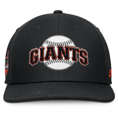 San Francisco Giants Nike Pro Performance Snapback Hat - Black Hats