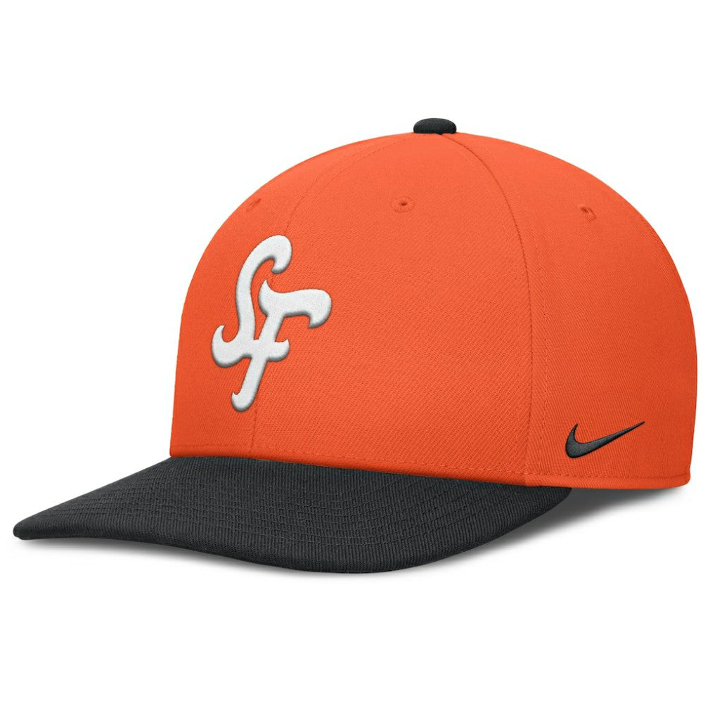 San Francisco Giants Nike 2025 City Connect Pro Performance Snapback Hat - Orange Hats