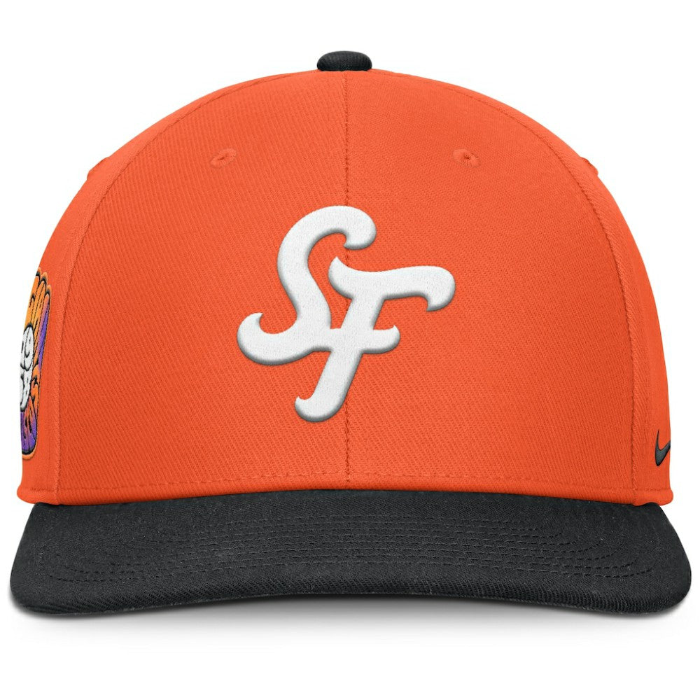 San Francisco Giants Nike 2025 City Connect Pro Performance Snapback Hat - Orange Hats