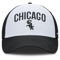 Chicago White Sox Nike Club Performance Adjustable Hat - White/Black Hats