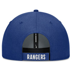 Texas Rangers Nike Club Performance Adjustable Hat - White/Royal Hats