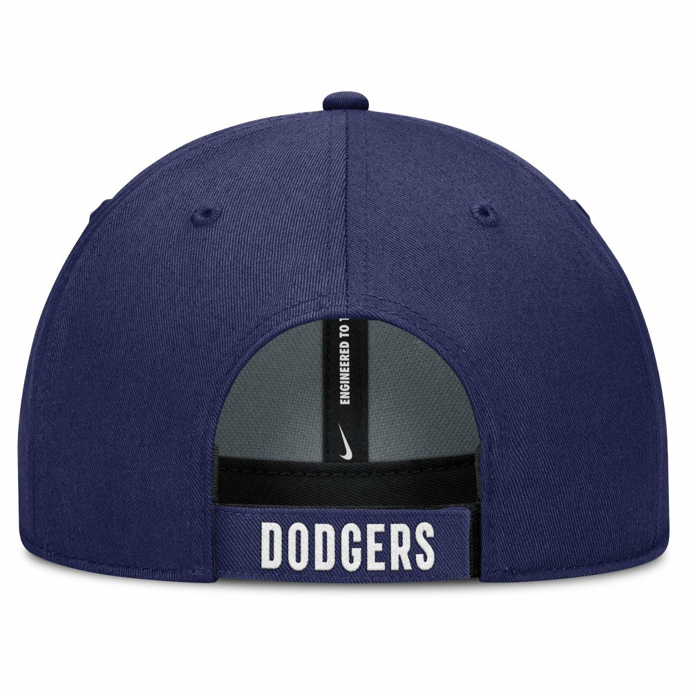 Los Angeles Dodgers Nike Club Performance Adjustable Hat - White/Royal Hats