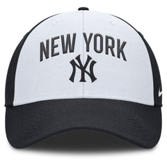 New York Yankees Nike Club Performance Adjustable Hat - White/Navy Hats