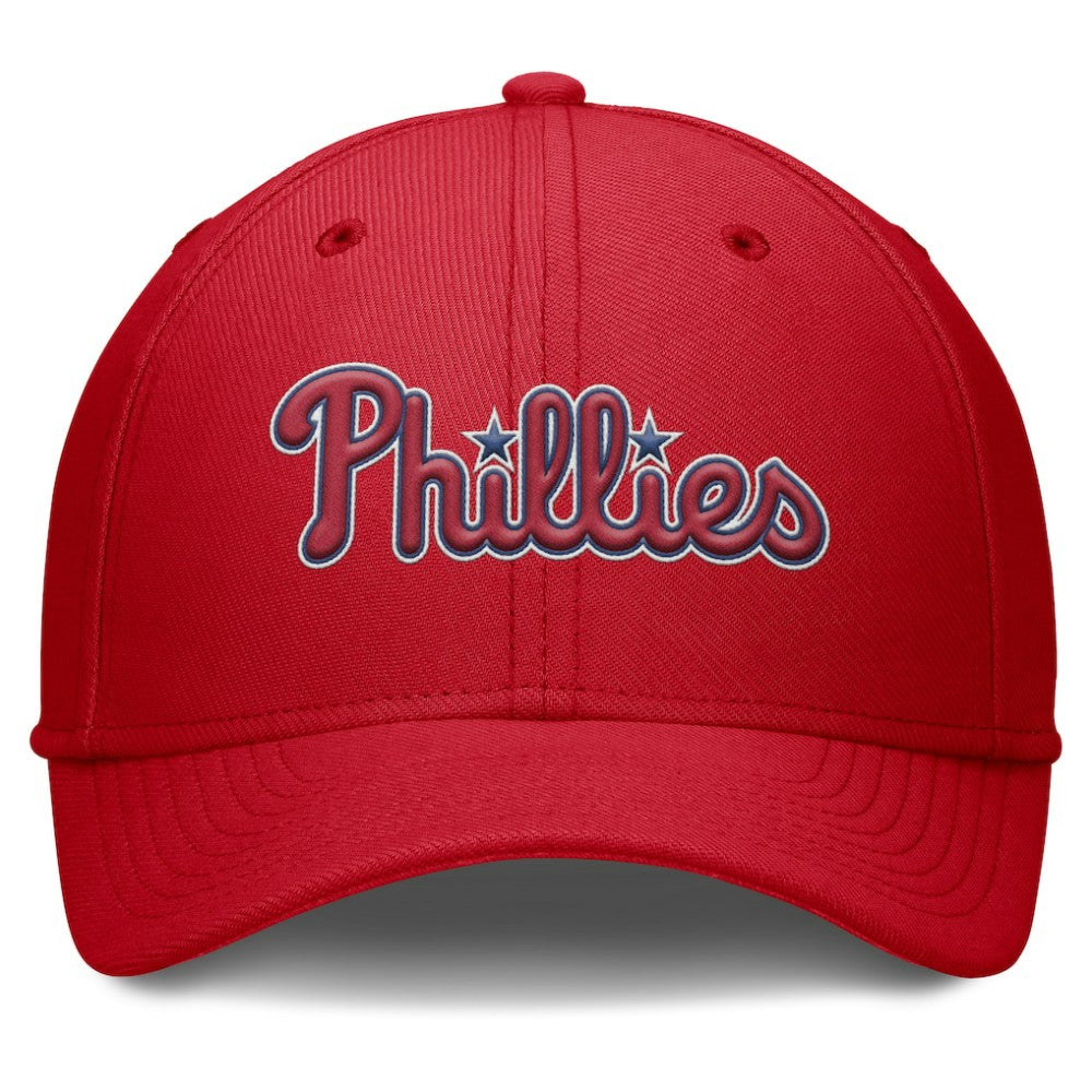 Philadelphia Phillies Nike Rise Performance Flex Hat - Red Hats