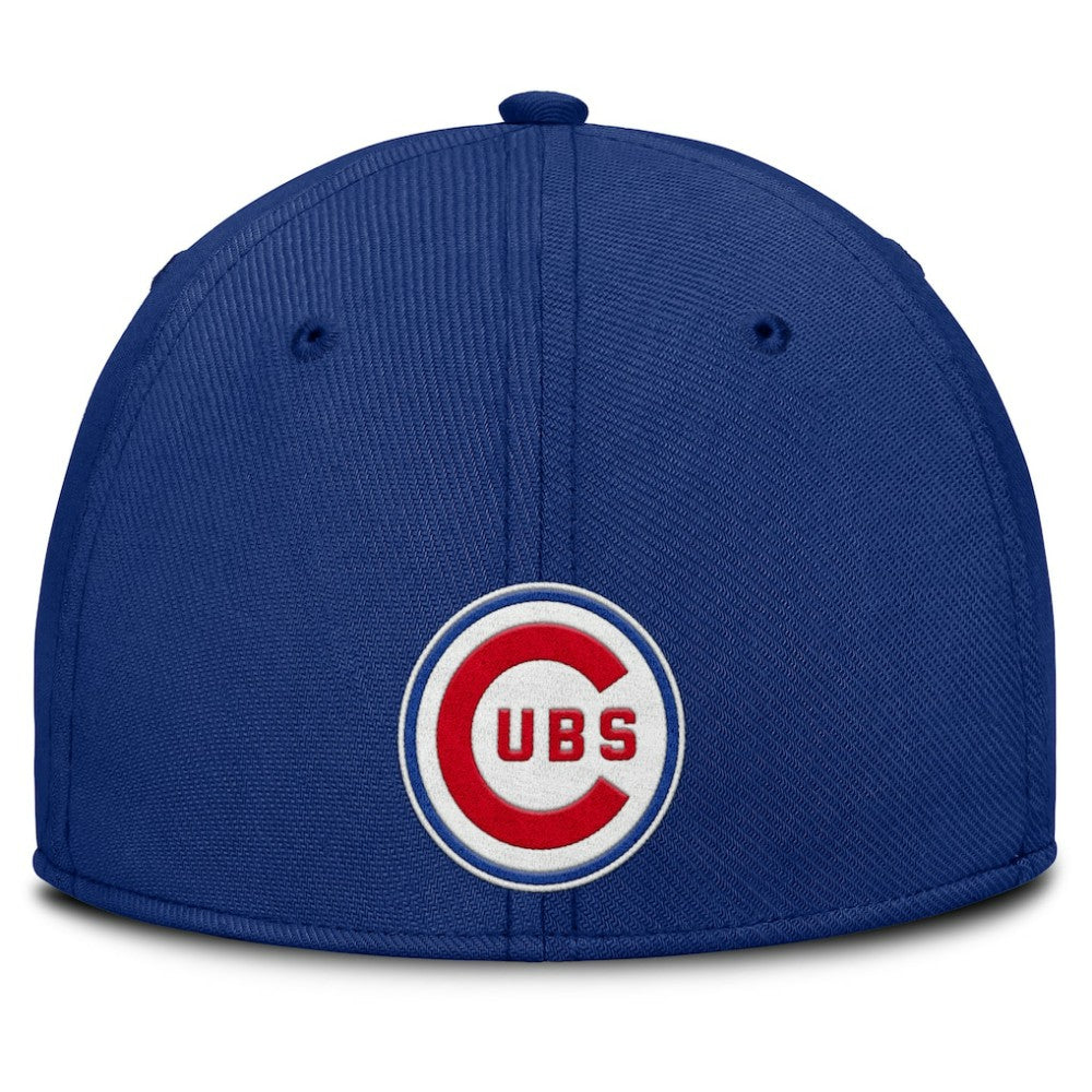 Chicago Cubs Nike Rise Swoosh Performance Flex Hat - Royal/Light Blue Hats