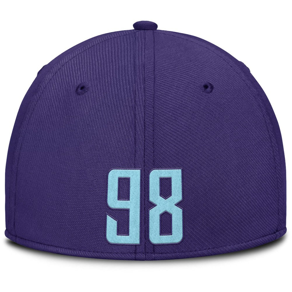Arizona Diamondbacks Nike 2025 City Connect Rise Swoosh Performance Flex Hat - Purple Hats