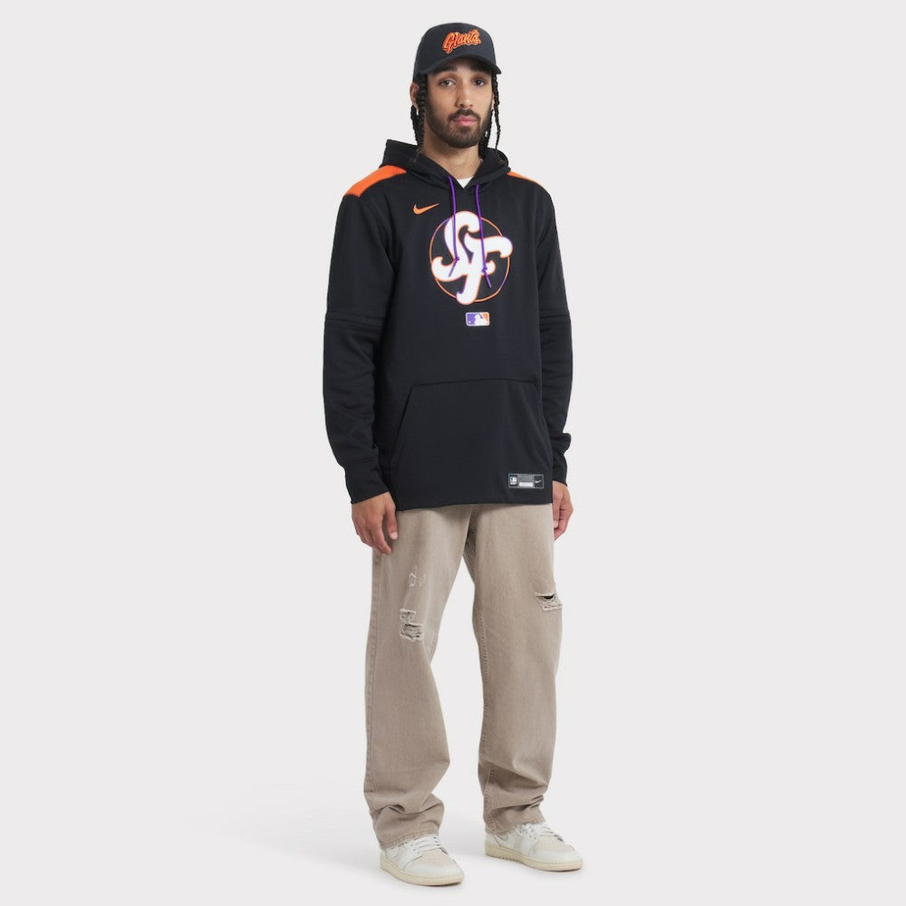 San Francisco Giants Nike 2025 City Connect Rise Swoosh Performance Flex Hat - Black Hats