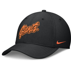 San Francisco Giants Nike 2025 City Connect Rise Swoosh Performance Flex Hat - Black Hats