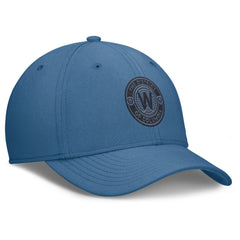 Washington Nationals Nike 2025 City Connect Rise Swoosh Performance Flex Hat - Blue Hats