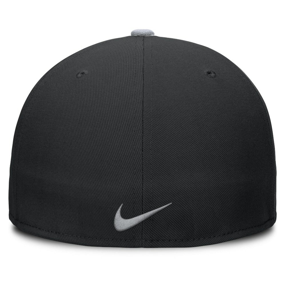 Chicago White Sox Nike Primetime Dri-FIT Round Bill True Fitted Hat - Black Hats