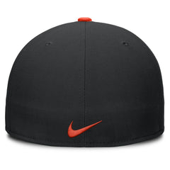 Baltimore Orioles Nike Primetime Dri-FIT Round Bill True Fitted Hat - Black Hats