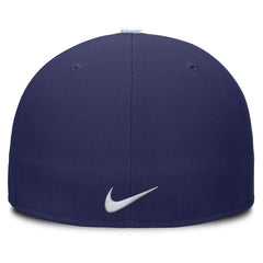 Los Angeles Dodgers Nike Primetime Dri-FIT Round Bill True Fitted Hat - Royal Hats