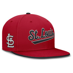 St. Louis Cardinals Nike Primetime Dri-FIT Round Bill True Fitted Hat - Red Hats