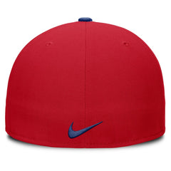 Philadelphia Phillies Nike Primetime Dri-FIT Round Bill True Fitted Hat - Red Hats